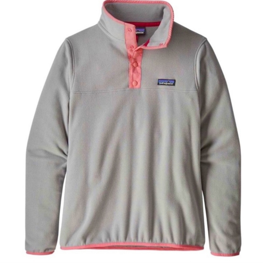 Patagonia Micro D Snap T Fleece pullover sweatshirt - Picture 2 of 11